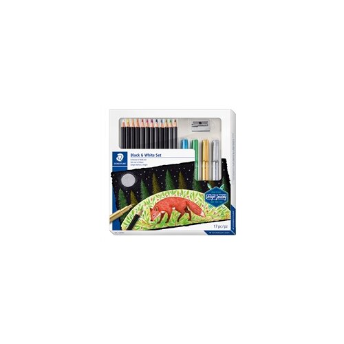 Staedtler Komplet bojica Black&White Design Journey, 17 komada Cijene