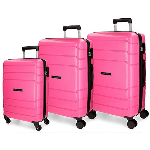 Roll Road Set kofera 3/1 55/65/75cm sa 4 dupla točkića pink 58.694.64 Cene