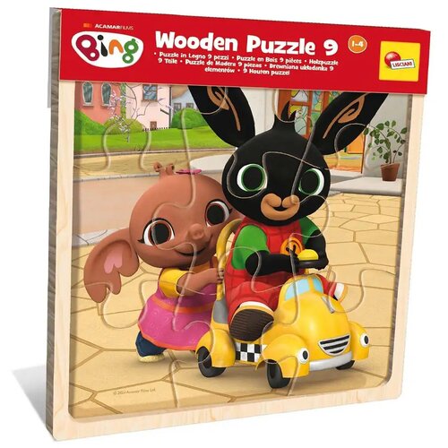 Lisciani Giochi Drvene puzzle Bing, 9 dijelova Cene