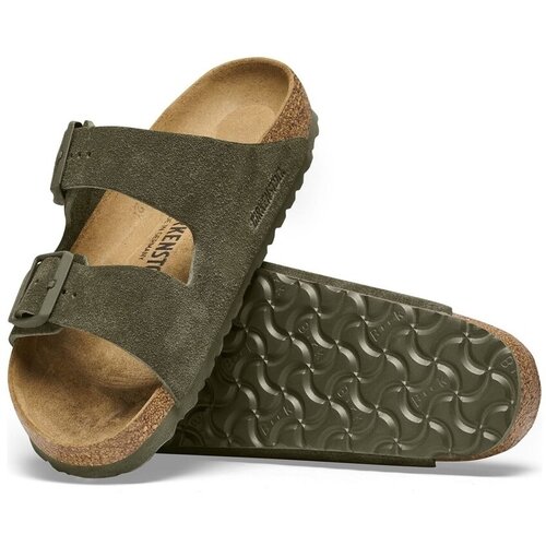 Birkenstock Sandali &amp;amp; Odprti čevlji Arizona Suede 1025720 - Thyme Zelena Slike