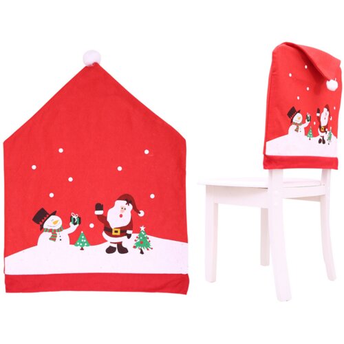  Chair Cover Christmas Red 60cm x 48cm 1pc. Cijene