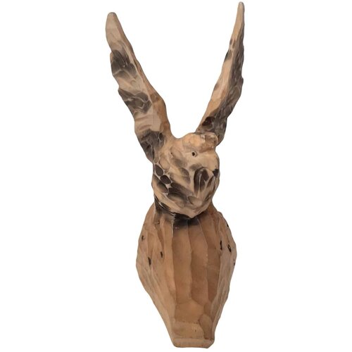  Drvena skulptura sokola 12 x 26 cm Slike