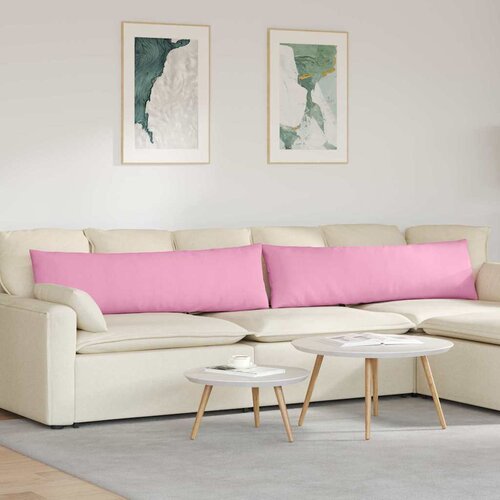  Jastučići za sofu 2 pcs Ružičasta 145 x 40 cm tkanina Cijene