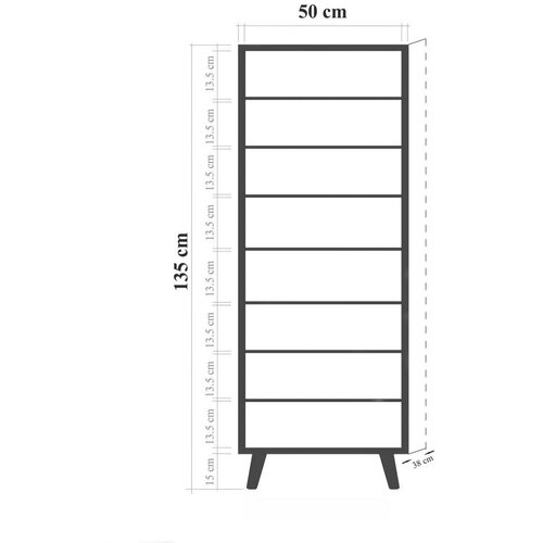 Kalune Design Vegas - B 948 White Shoe Cabinet Slike