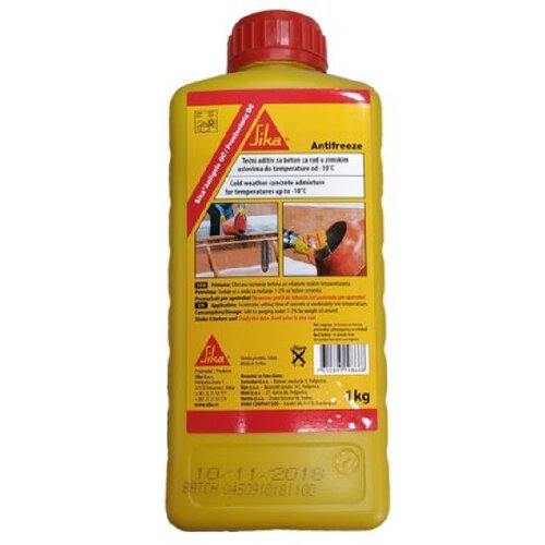 Sika aditiv za zimsko betoniranje antifriz 5L Slike