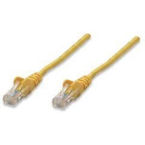 Intellinet Kabl Patch, Cat6 certified, 0,5m, UUTP, žuti Slike