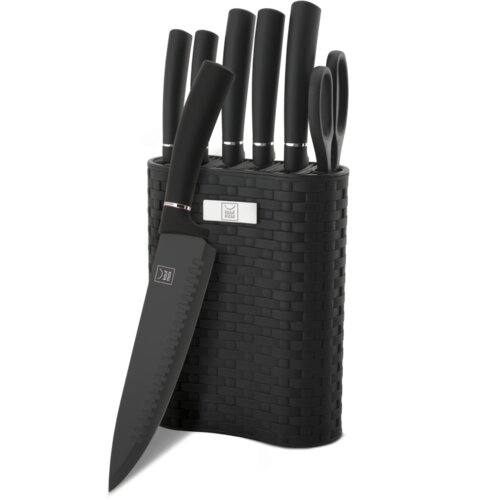 Kaufmax set noževa 7 delova sa stalkom black collection KM-0078 425899 Cene