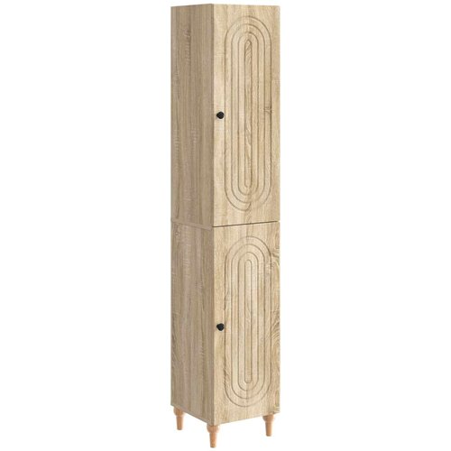  Set ormara 2 pcs Hrast sonoma Konstruirano drvo Slike
