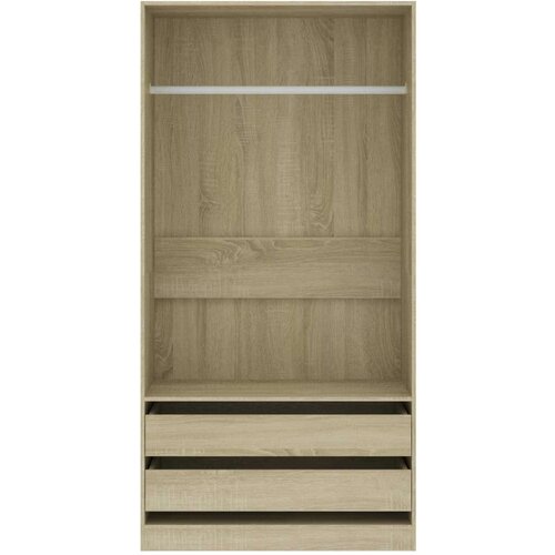  Ormar boja hrasta sonome 100 x 50 x 200 cm konstruirano drvo Slike