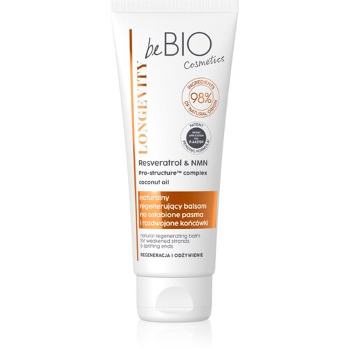 beBIO Longevity nega las brez spiranja za razcepljene konice 75 ml Cene