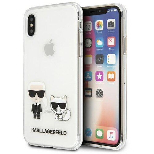 Karl Lagerfeld HARDCASE PROZOREN OVITEK ZA IPHONE XS MAX KARL &, (21970230) Cene