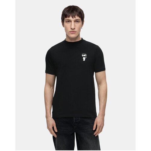 Karl Lagerfeld Majice s kratkimi rokavi 755048 563235 Črna Cene