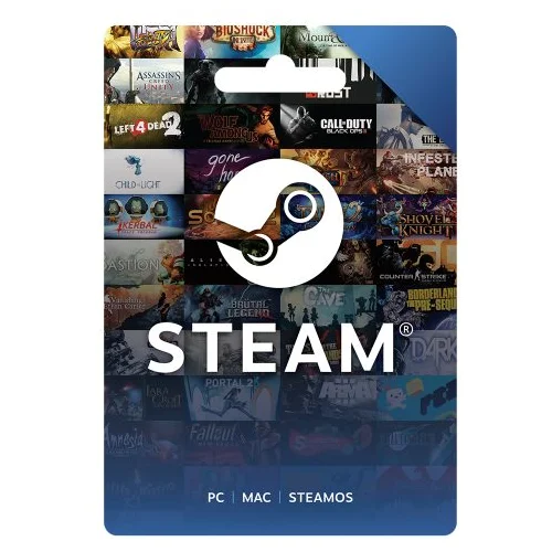 Steam Gift Card 30 EUR – Key – Europe