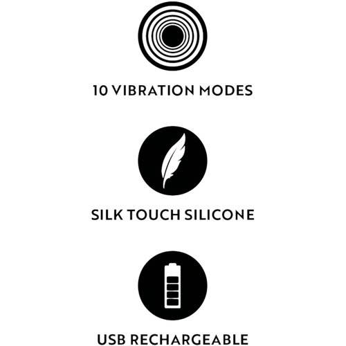 Cuties mini vibrator (roza) Slike
