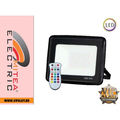 Mitea Lighting crni LED reflektor M451050-C1 RGB smd 50W Cene