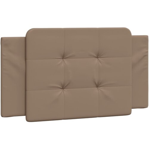 Maison Chic posteljno vzglavje - vzglavna omarica - vzglavna stranica kapučino 100 cm umetno usnje, (21703862) Cene