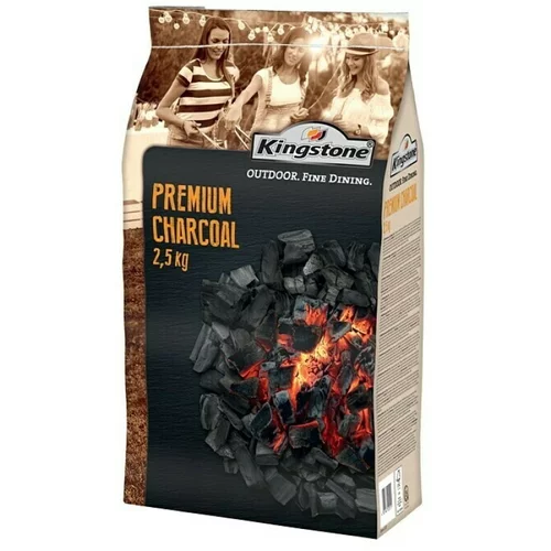 KINGSTONE drveni ugljen za roštilj (prikladno za: roštilj na drveni ugljen, 2,5 kg)