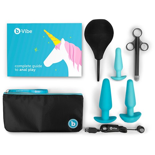b-Vibe Set za analni trening , moder Cene