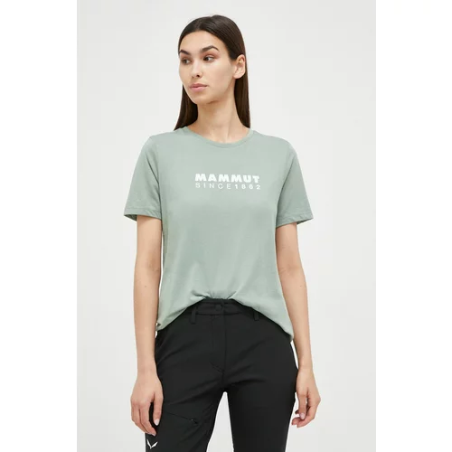 Mammut Sportska majica kratkih rukava Core boja: zelena
