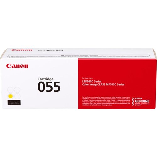 Canon Toner CRG-055Y (3013C002) (rumena), original Slike