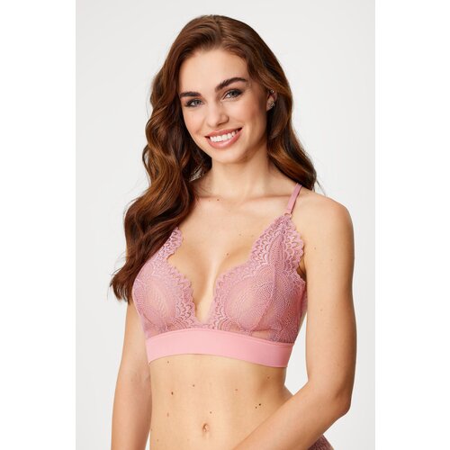 Astratex Modrček Pink Peony Bralette Plunge Slike