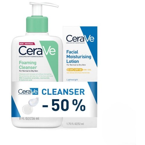 CeraVe Penušavi gel za čišćenje i hidratantna krema Cene
