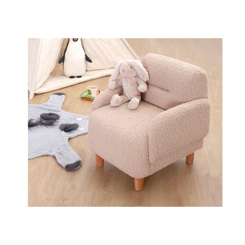 Atelier Del Sofa dečija krilna stolica cobie teddy powder Slike