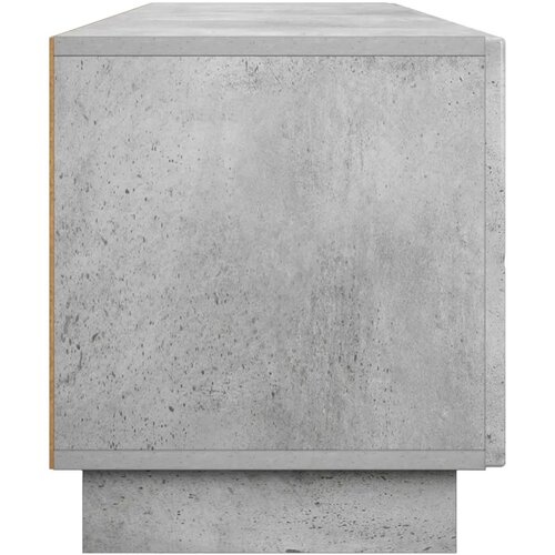  TV stalak 180 x 34 5 x 40 cm Betonska siva Konstruirano drvo - Betonska siva 179.5 x 34.5 x 40 cm Slike