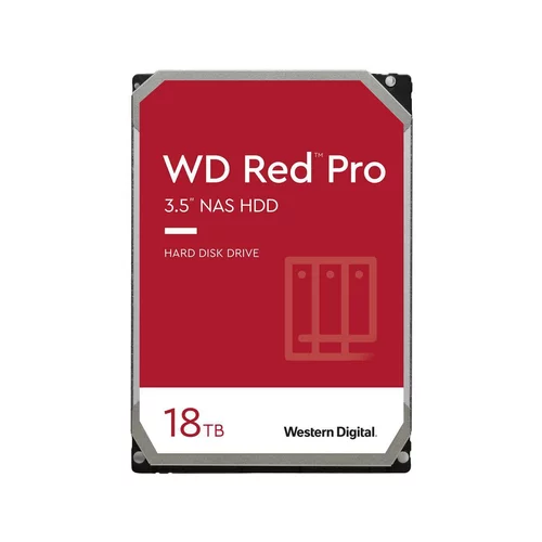 Western Digital 3,5 vgradni trdi disk Red Pro 18TB WD181KFGX