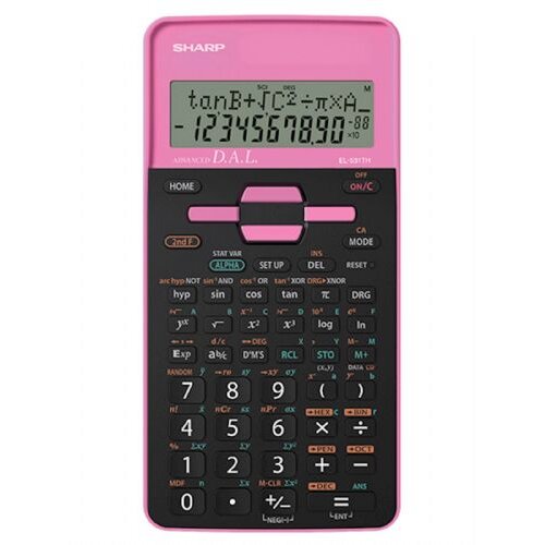 Sharp kalkulator EL531THBPK, 273F, 2V, tehnični Slike