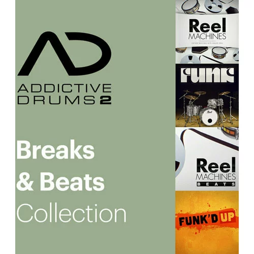 Xln Audio Addictive Drums 2: Breaks & Beats Collection (Digitalni izdelek)