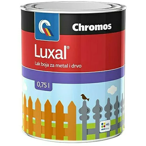  Lak u boji Luxal (750 ml, Crna, Mat)