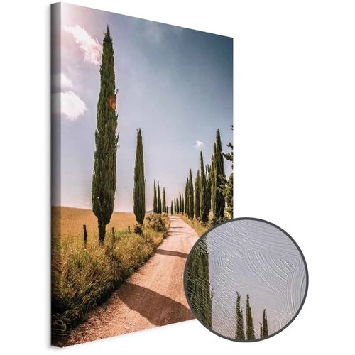 Slika - Italian cypresses (1 Part) Vertical 20x30 Premium Print Cijene