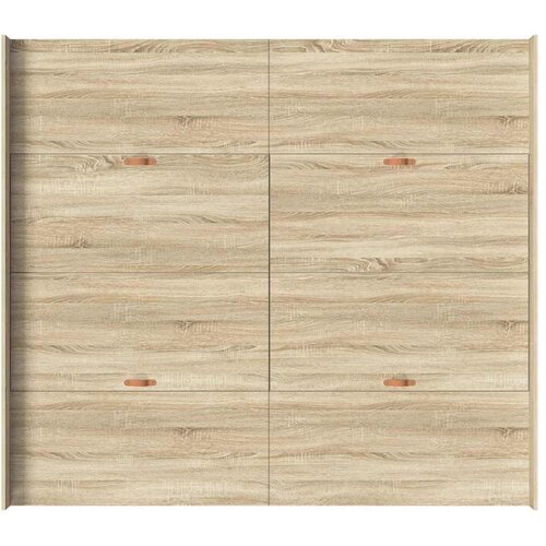  Krevet s ladicama Sonoma hrast 200 x 200 cm Konstruirano drvo Slike
