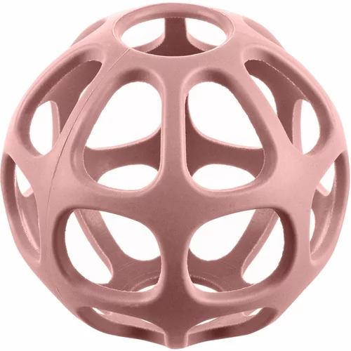 Zopa Silicone Teether Round grizalo Old Pink 1 kos