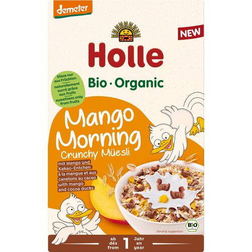 Holle Bio Mango Morning Crunchy M&uuml;sli - 200 g Cene