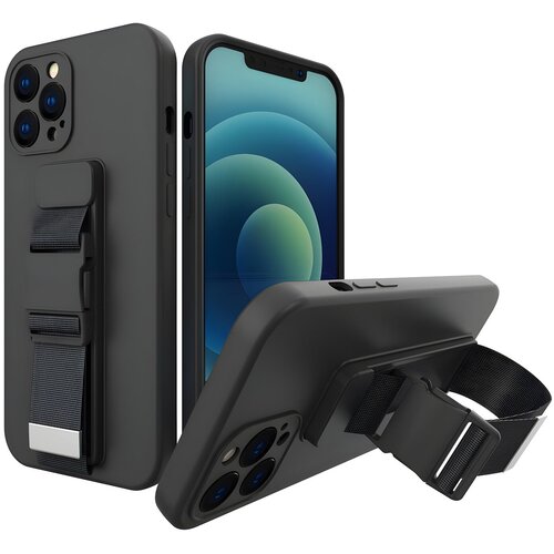  Futrola Rope Case za Samsung Galaxy A12/Galaxy M12 - Crna KP11319 Cene