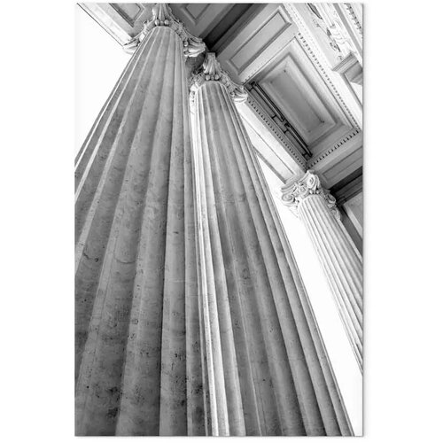  Slika - Stone Columns (1 Part) Vertical 80x120 Na talijanskom platnu Cijene