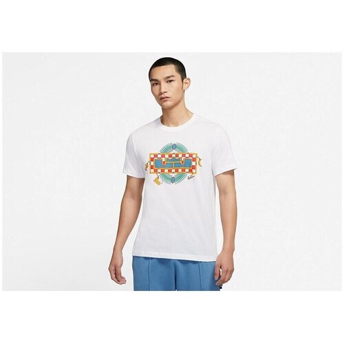 Nike Majice s kratkimi rokavi DN2903100 Bela Cene