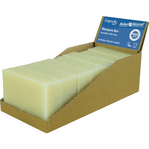 Friendly Soap Natural Shampoo Bar Lavender and Tea Tree naravno milo za lase 7x95 g Slike