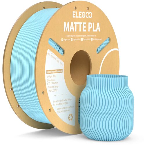 Elegoo PLA Matte Ice Blue - 1,75 mm / 1000 g Cijene