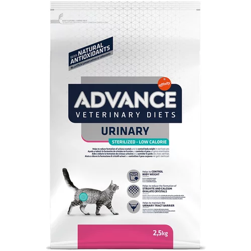 Affinity Advance Veterinary Diets Advance Veterinary Diets Cat Urinary Sterilized Low Calorie - 2 x 2,5 kg