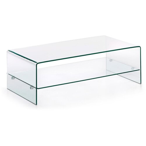 Kave Home Steklena mizica 55x110 cm Burano &amp;ndash; Slike