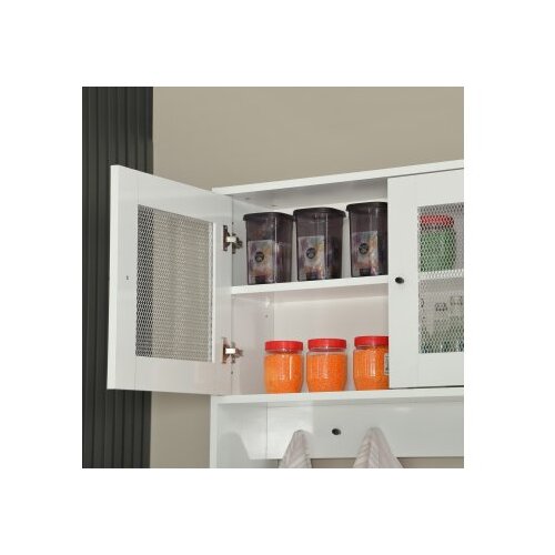 Hanah home Vi&amp;scaron;enamenska komoda Grano 140, 140 x187 x40 cm, Bijela Slike