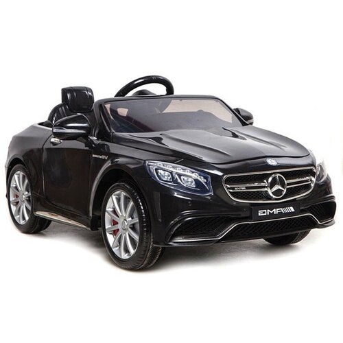 Licencirani auto na akumulator Mercedes S63 AMG - crni/lakirani Cene