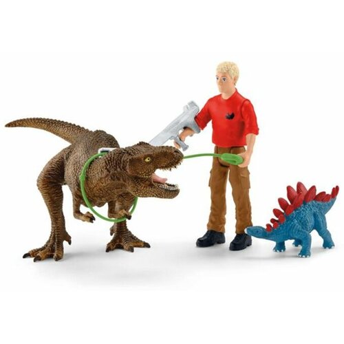 Schleich Napad T-rex-a Slike