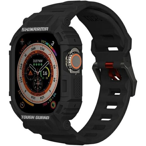 Skins skinarma mecha 2V1 etui pa&scaron;ček za apple watch 49MM black black, (21969305) Cene