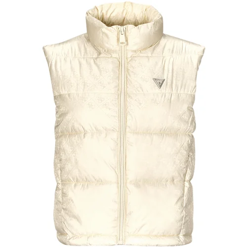 Guess NEW 4G LOGO PADDED VEST Bež