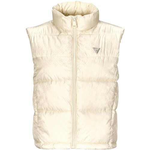 Guess NEW 4G LOGO PADDED VEST Bež Slike