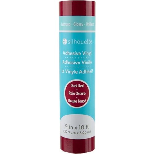 Silhouette Glossy Permanent Vinyl - 22,9 cm x 3 m - Dark Red Cijene